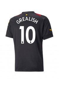 Fotbalové Dres Manchester City Jack Grealish #10 Venkovní Oblečení 2022-23 Krátký Rukáv
